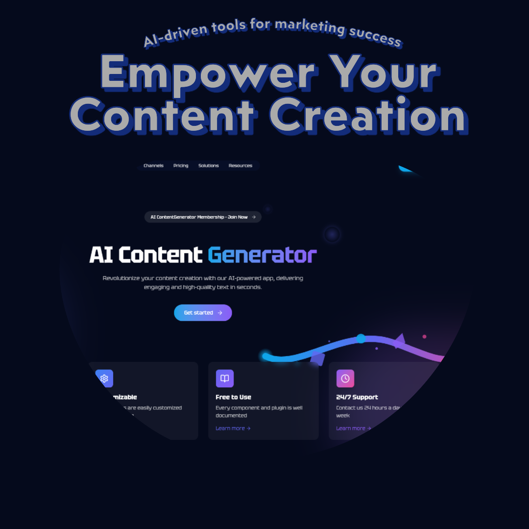 AI Content Generator Preview